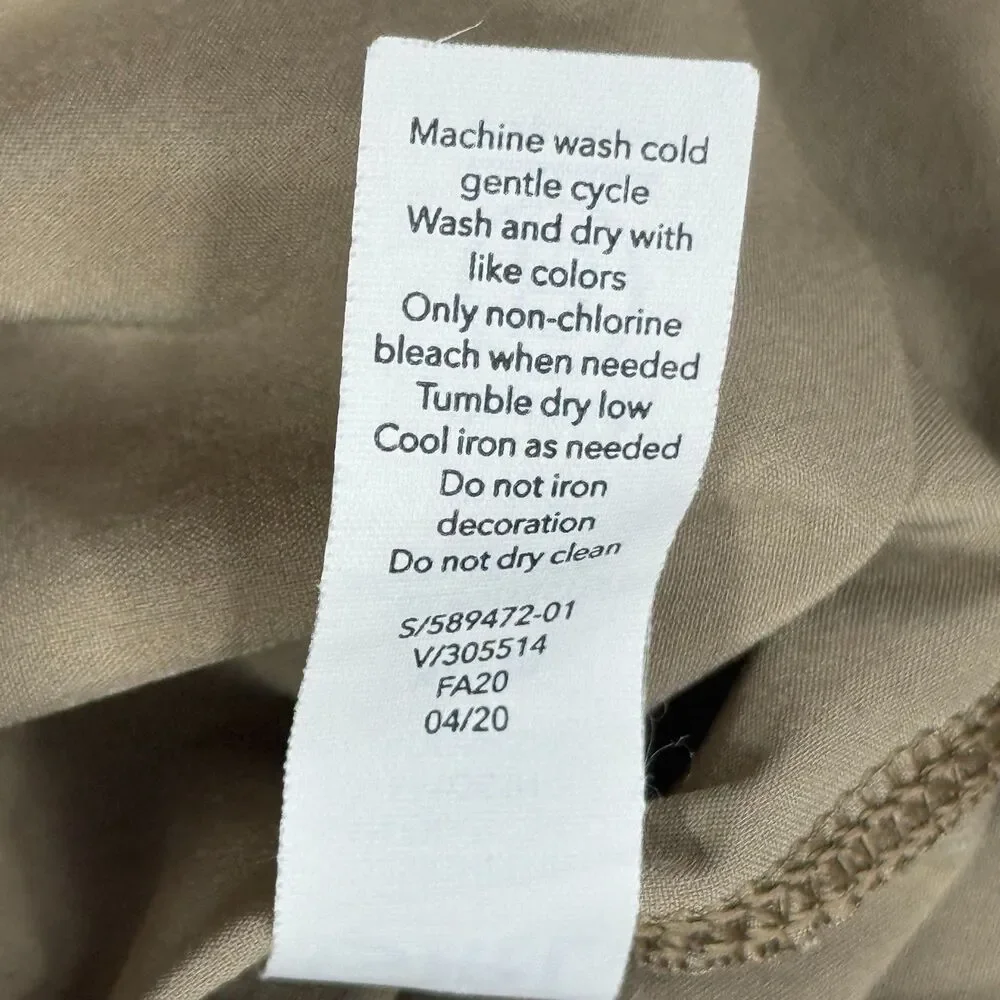 Athleta Girl Khaki Run Free Cargo Joggers Size 14 XL